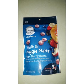 BÁNH TAN YOGURT GERBER VỊ RAU CŨ HỖN HỢP