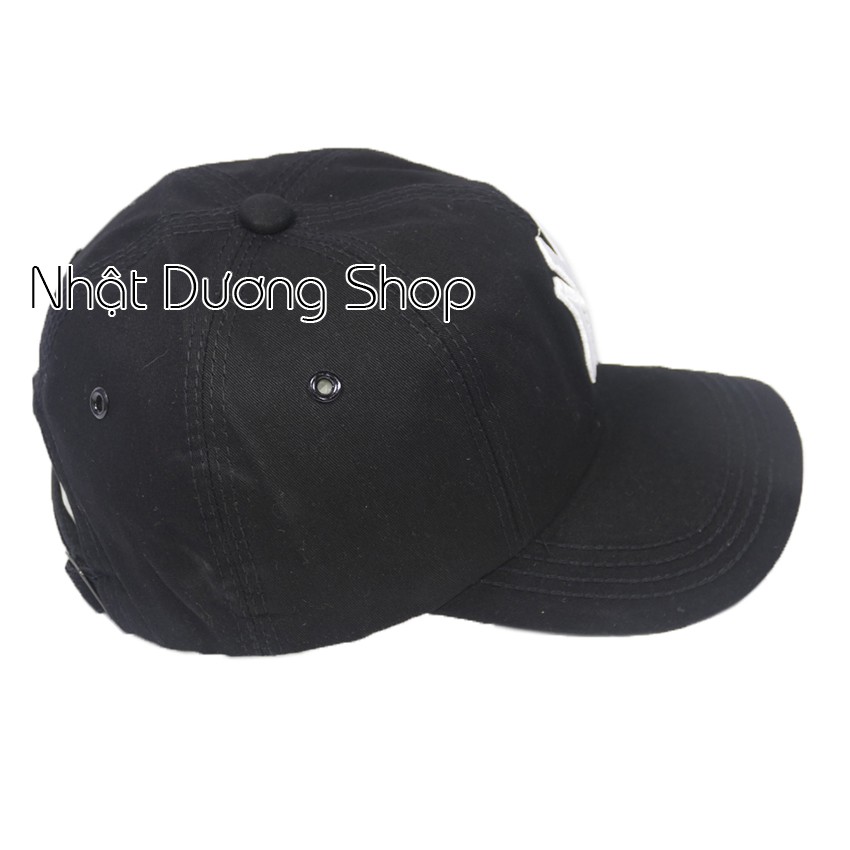 Nón kết lưỡi trai giá siêu rẽ - Đen chất liệu Kaki bền chắc và thoáng mát thích hợp cho mọi người