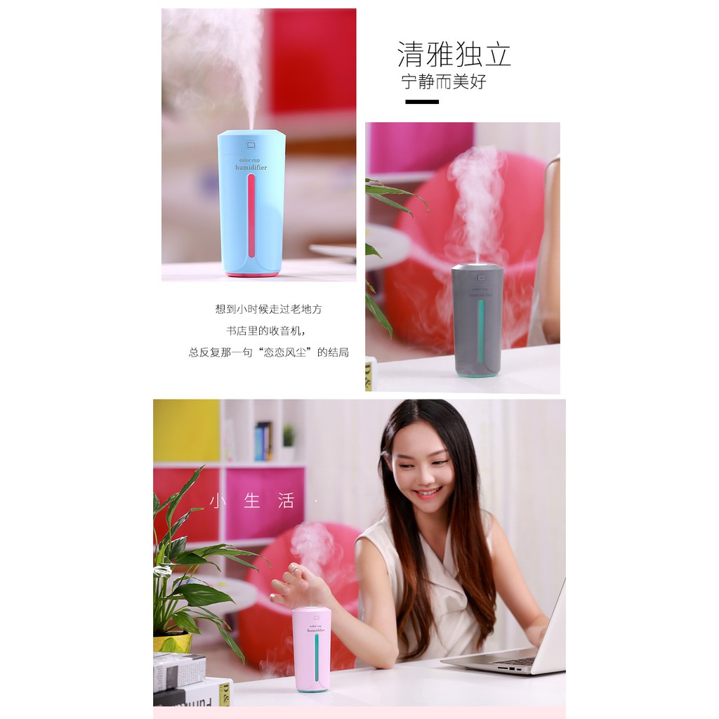 Máy Xông Tinh Dầu Kiêm Đèn Ngủ Đa Năng HOT