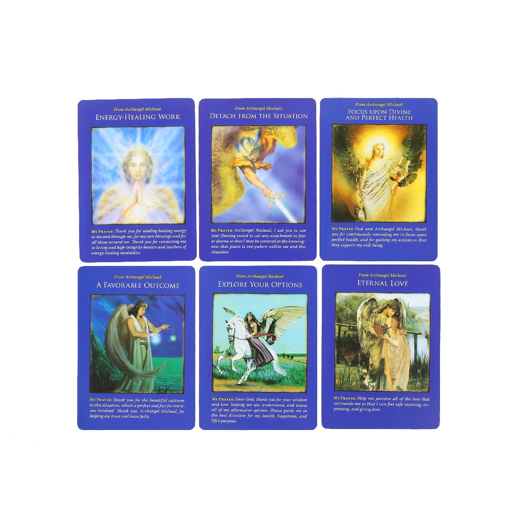Archangel Michael Oracle Bộ Bài Tarot Thiết Kế Độc Đáo Ấn Tượng