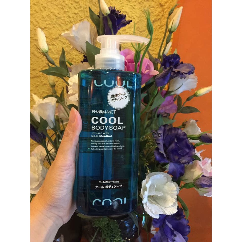 Sữa Tắm Cool Body Soap PHARMAACT Nhật Bản (600ml)