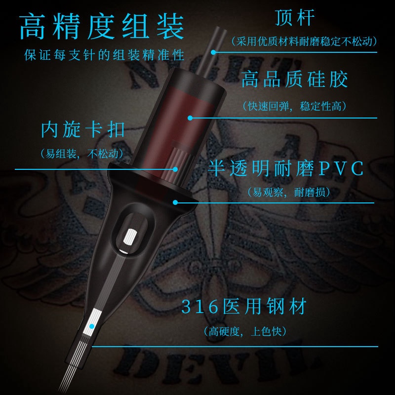 Hộp 20 Kim Xăm Hình Chuyên Nghiệp NB