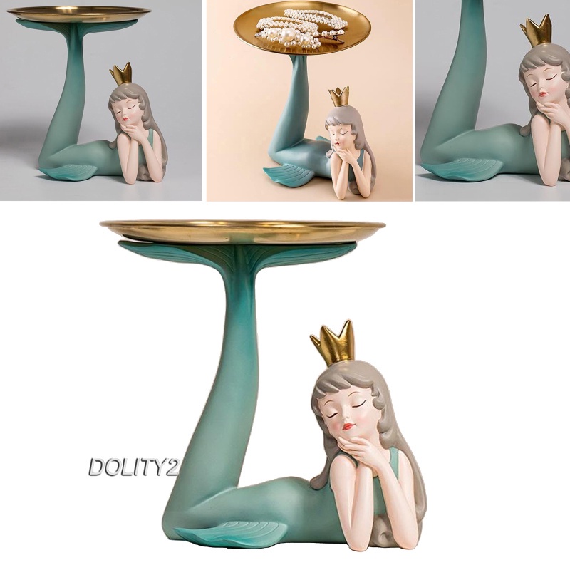 Creative Resin Mermaid Figurine Ornament Decor Art Home Decoration Crafts Gift
