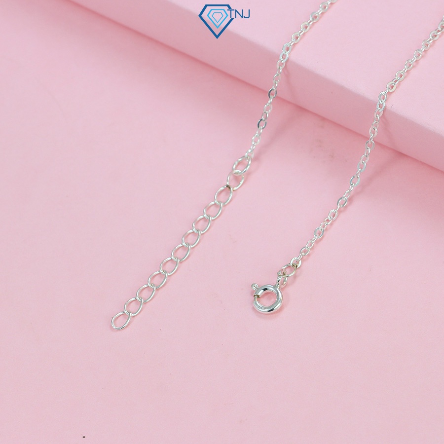 Dây chuyền khắc tên theo yêu cầu nữ bạc đẹp giá rẻ DCN0587 Trang Sức TNJ
