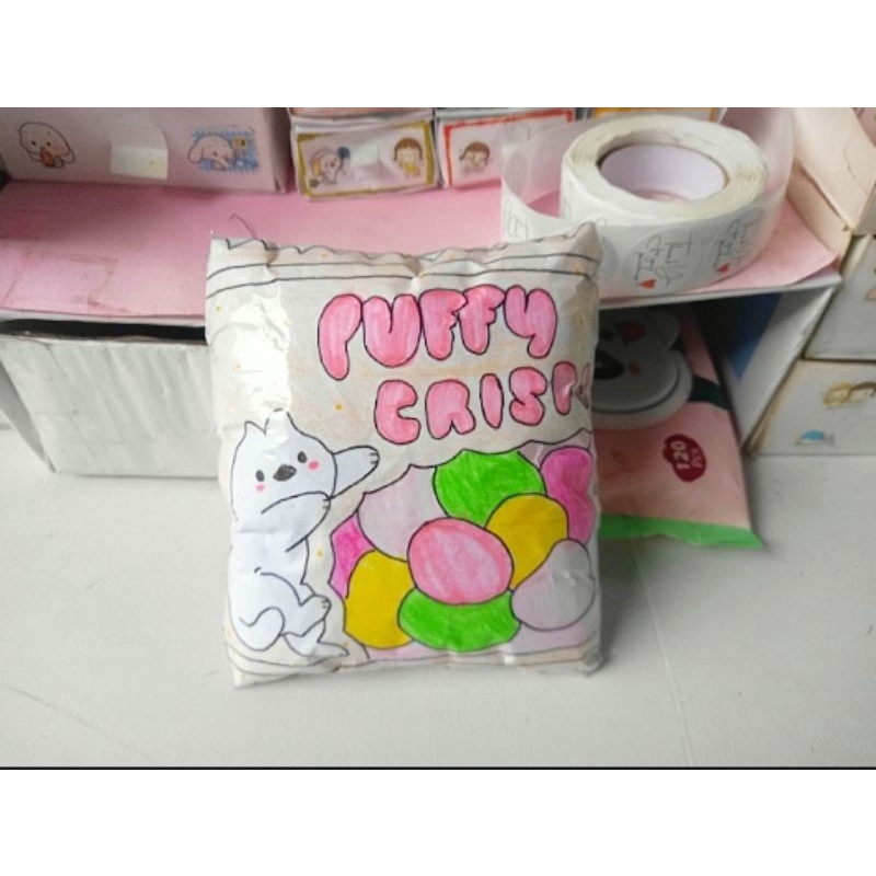 Squishy  bánh lay's Siêu to, chơi Siêu đã, Siêu slow
