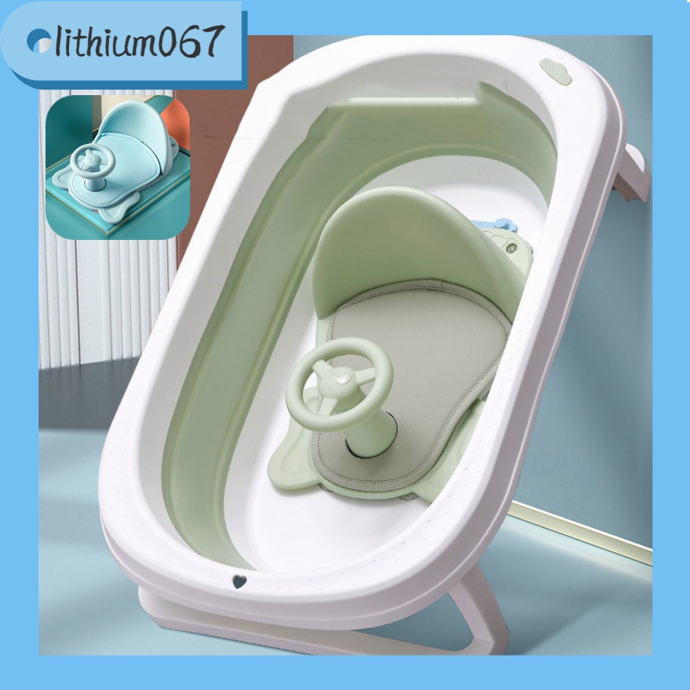 Ghế ngồi khi tắm chống trượt tiện dụng dành cho trẻ em góc tròn cấu trúc hình tam giác đáy ổn định lithium067