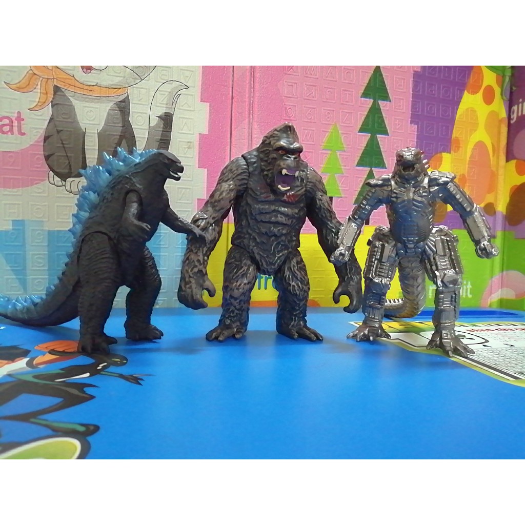 Mô hình Quái vật Godzilla Atomic Breath, Mecha Godzilla, King Kong Attack 2021
