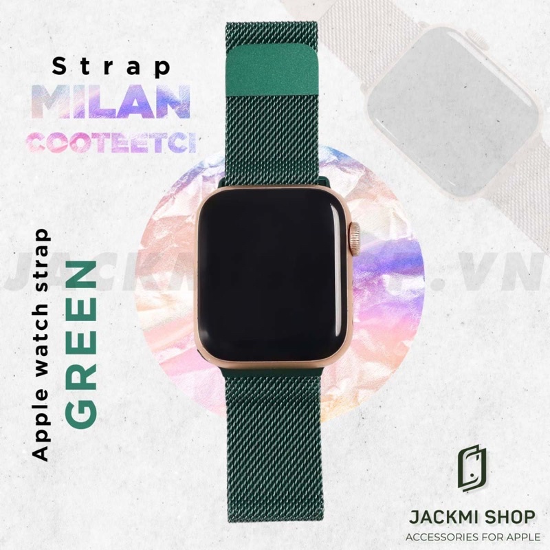 [HÀNG CHÍNH HÃNG] Dây Milan thép COTEETCI cho Apple Watch series 7/6/5/4/3/2/1