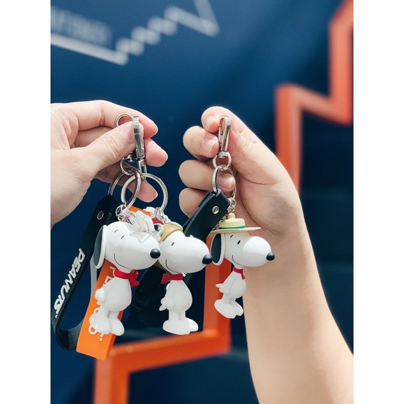 Móc Khoá Sắt Snoopy