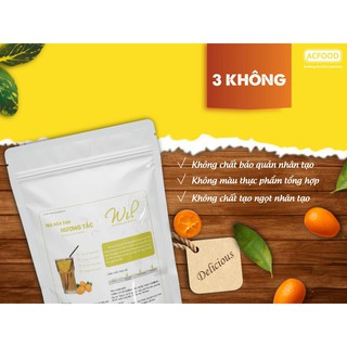 Trà tắc hoà tan