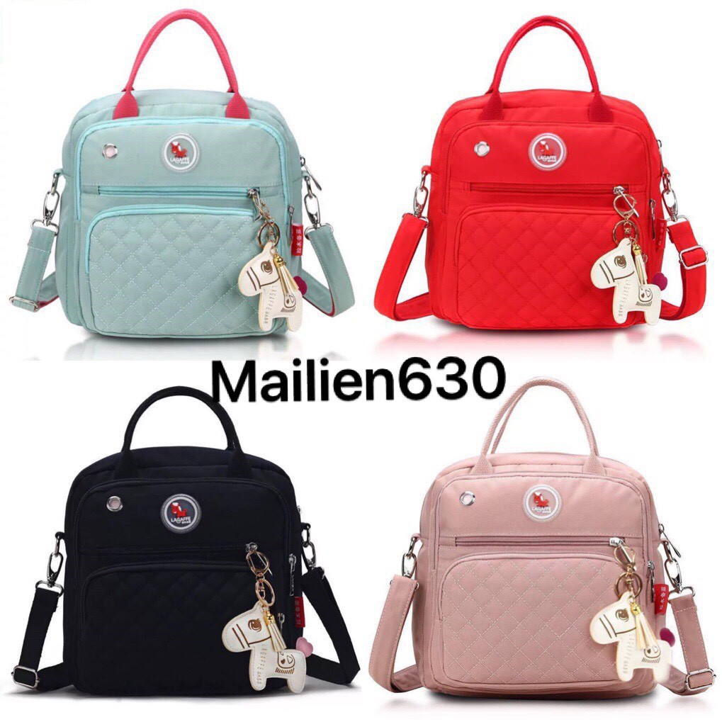 Túi Xách Balo Bỉm Sữa Mini LAGAFFE 2018