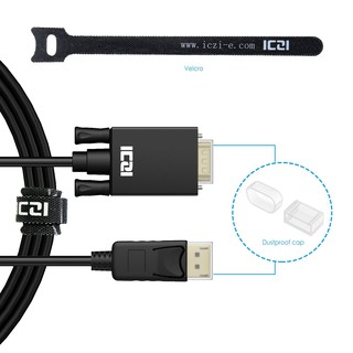 Cáp Displayport Sang VGA ICZI (90062)