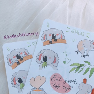 Bullet journal sticker - Gấu túi Koala
