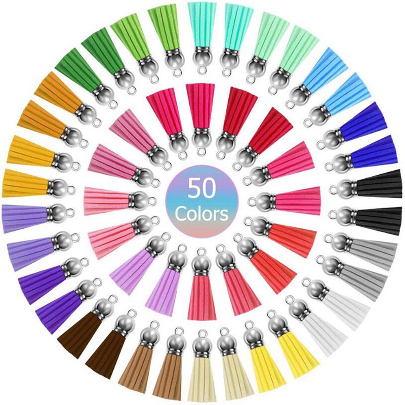 Set 200 Đĩa Tròn Acrylic Trong Suốt Làm Móc Khóa DIY