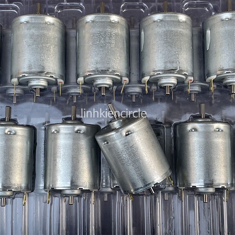 Motor mô tơ 365 điện áp 12V 24V lực mạnh chạy êm tốc độ chậm 4900-9800 vòng - LK0142