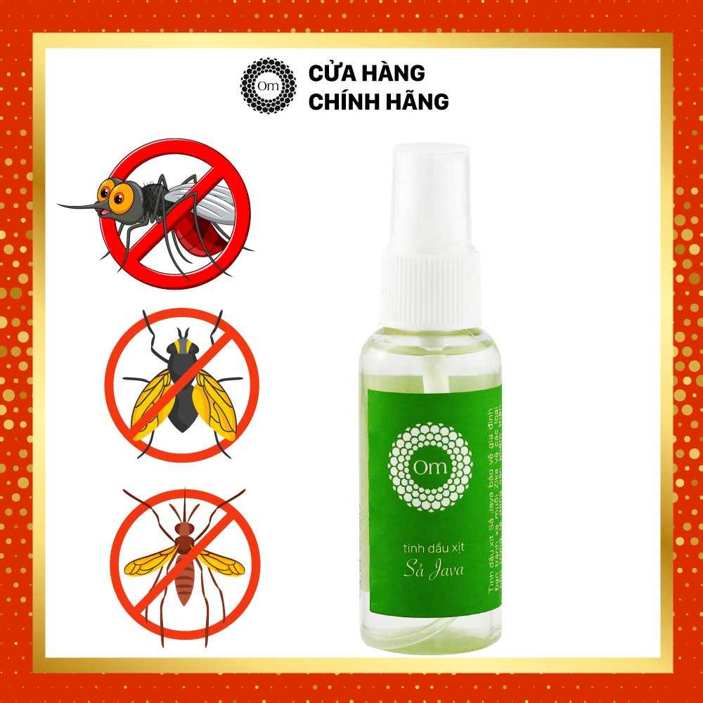 Tinh dầu xịt xua đuổi côn trùng, tinh dầu sả Java