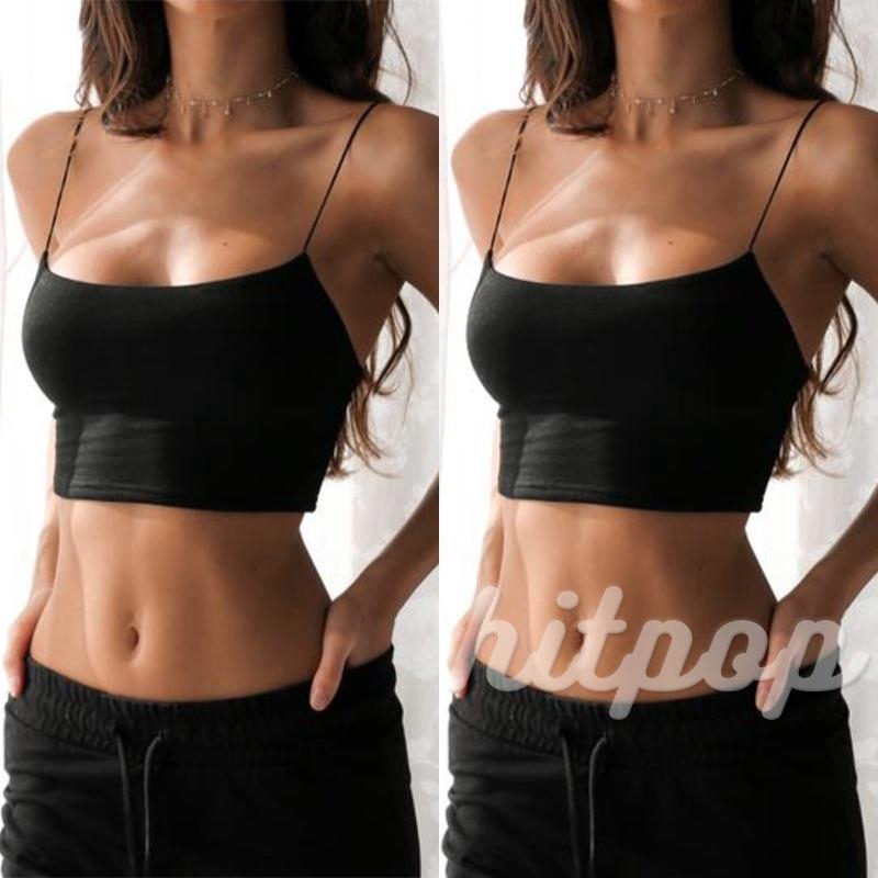 Áo yếm nữ Sexy Top Màu sắc Kiểu dáng ôm Low Cut Tank Top, Áo phông nữ mùa hè，áo yếm hở lưng | BigBuy360 - bigbuy360.vn
