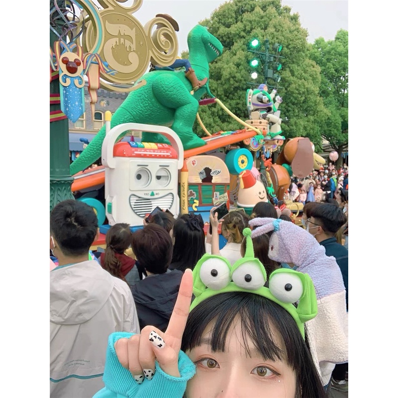 Băng đô make up skin care họa tiết xinh xắn đáng yêu