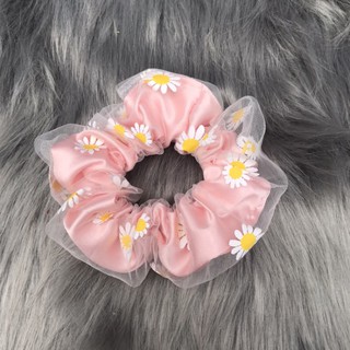 Dây buộc tóc SCRUNCHIES 2 lớp dễ thương