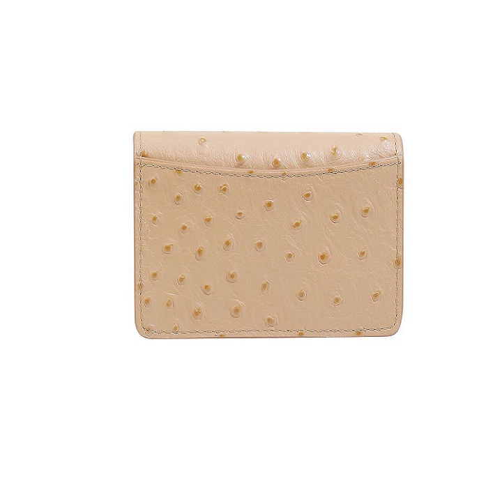 [Mã FAPREBAU giảm 10% đơn từ 1tr] Ví Nữ FURLA Miss Mimi S Card Case Vitello St Struzzo - Nâu kem Biscotto