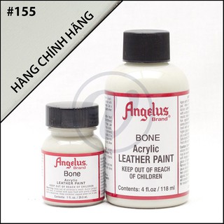 [CHÍNH HÃNG - KHÔNG CHIẾT] Bone 155 - Màu ANGELUS Leather Paint Standard vẽ trên da, vải, custom giày