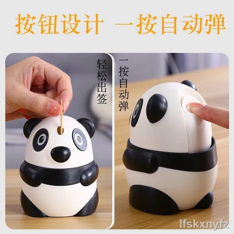 [Rẻ Vô Địch] Hộp Đựng Tăm Thông Minh Con Gấu Có Nút Bấm Tự Động, Hộp Đựng Tăm Xỉa Răng Hình Con Gấu Dễ Thương - MS1099