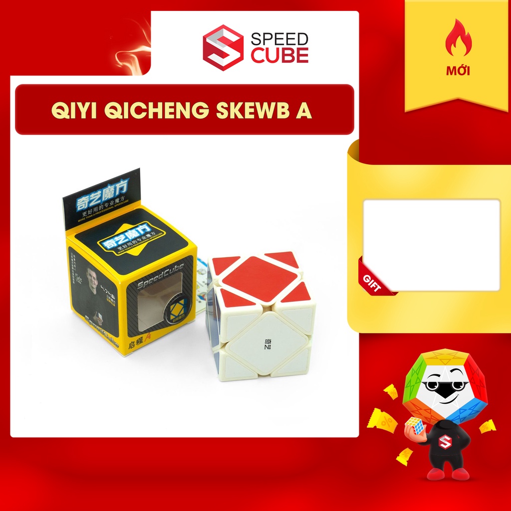 Rubik Biến Thể Qiyi QiCheng A Skewb, Rubik Skewb Chính Hãng Qiyi - Shop Speed Cube