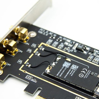 Adapter + ăng-ten cho Broadcom Bcm94360CSAX Bcm943602CS Bcm94331CSAX