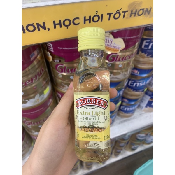 Dầu Olive borges nguyên chất 125ml (không mùi)