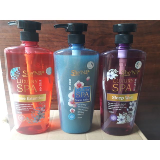 Gel tắm shena' Spa malaysia