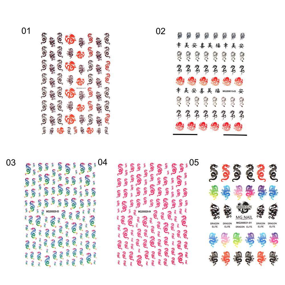 Miếng Dán Trang Trí Móng Tay 3D DIY Hình Hoa Bướm Thời Trang