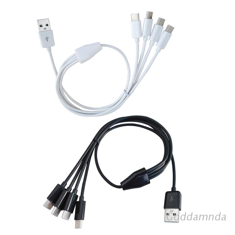 Dây Cáp Sạc USB Loại C 50cm 4 Trong 1 Đa Năng