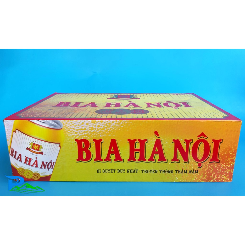 Bia lon Hà Nội thùng 24 lon x 330ml