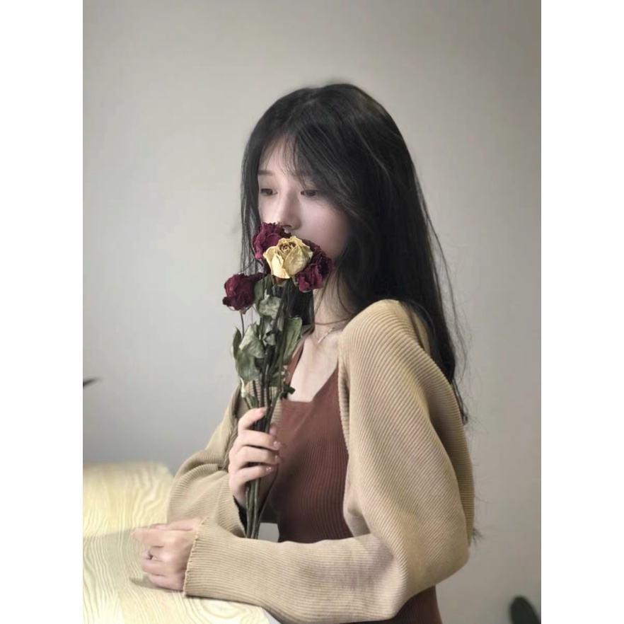 Áo khoác len Cardigan dáng lửng Mỏng Xuất Nhật basic phổ thông nhiều màu - tiemmaimeo1987 | BigBuy360 - bigbuy360.vn