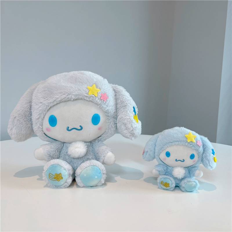 SANRIO Búp Bê Nhồi Bông Hình Cinnamoroll Dễ Thương Làm Quà Tặng Cho Bé