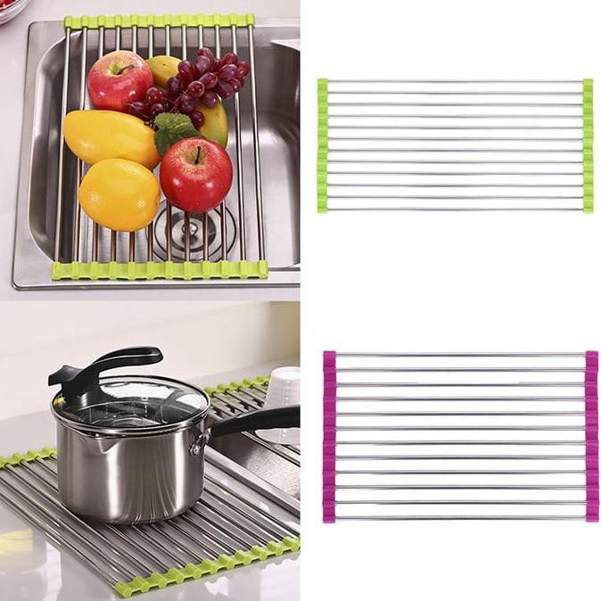 Giá Để Chén Dĩa Ráo Nước Đa Năng Có Thể Gấp Gọn Tiện Dụng Cho Nhà Bếp | BigBuy360 - bigbuy360.vn