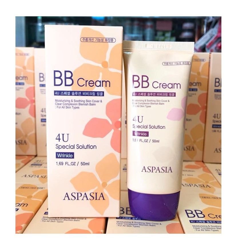 KEM NỀN CHỐNG NHĂN ASPASIA BB CREAM 4U SPECIAL SOLUTION WRINKLE 50ML | BigBuy360 - bigbuy360.vn