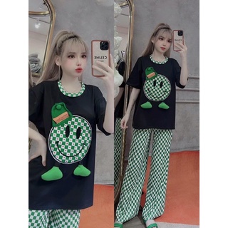 SET BỘ THUN THÁI QUẦN LEN GÂN DÀY DẶN MÁT MỊN