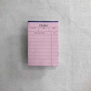 CÙI ORDER 2 LIÊN 7X10  50 BỘ