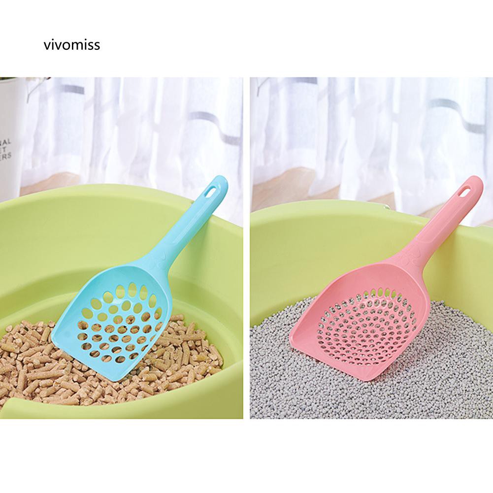 Xẻng dọn phân mèo bằng nhựa tiện lợi