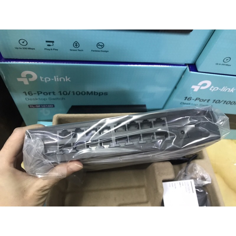 Bộ chia mạng Swith TP Link 16 cổng chính hãng mới 100%