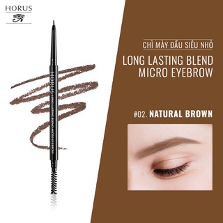 Combo 2 Chì kẻ mày Horus  Eye Beauty Expert Long Lasting Blend Micro Eyebrow