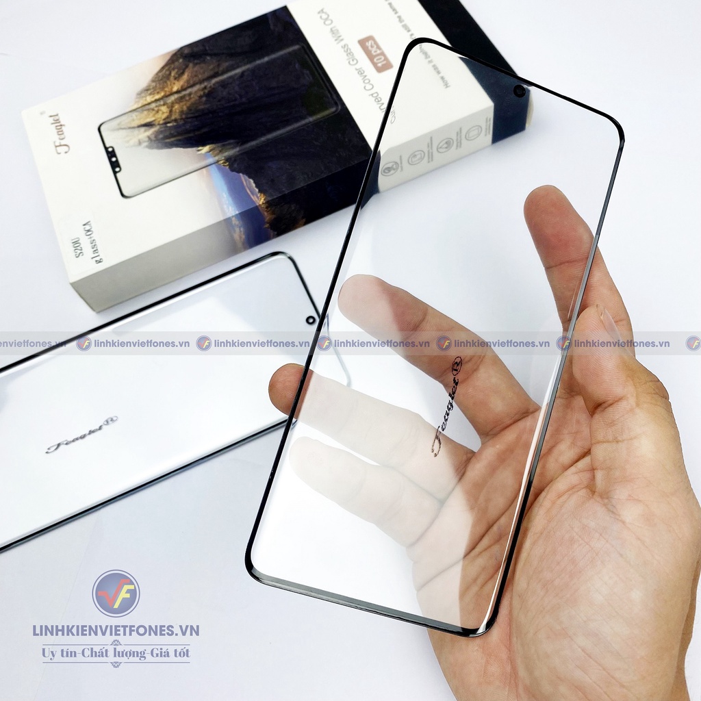 Mặt kính ép kính SS Note 20 Ultra đại bàng có keo