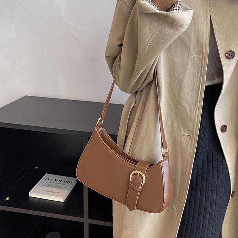 Túi đeo vai IELGY phong cách retro thời trang cao cấp cho nữ