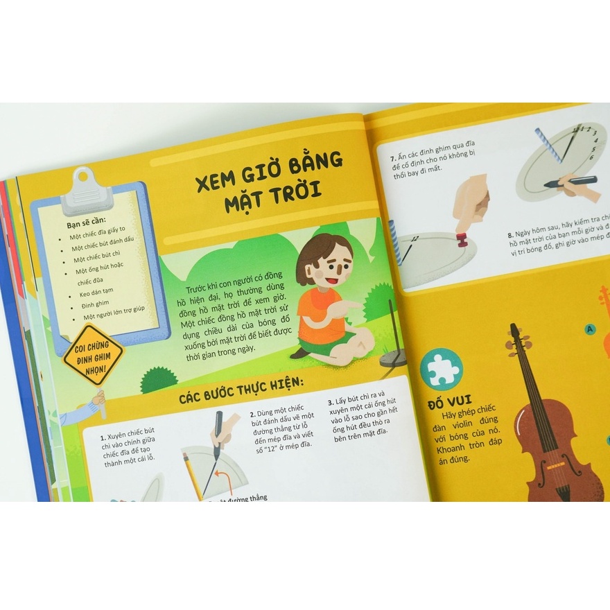 Sách - Học và thực hành STEM đơn giản - Dành cho trẻ từ 6-15 tuổi (Lẻ cuốn) - Sách mới