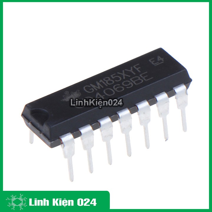 Chíp CD4069BE DIP14, CD4069BM SOP14