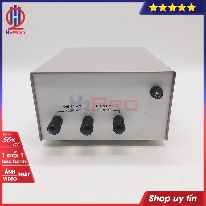 Bộ đổi nguồn 220V sang 110V-100V hoặc đổi nguồn 110V sang 220V KAWA H2Pro 3000W cao cấp, chất lượng cao-an toàn