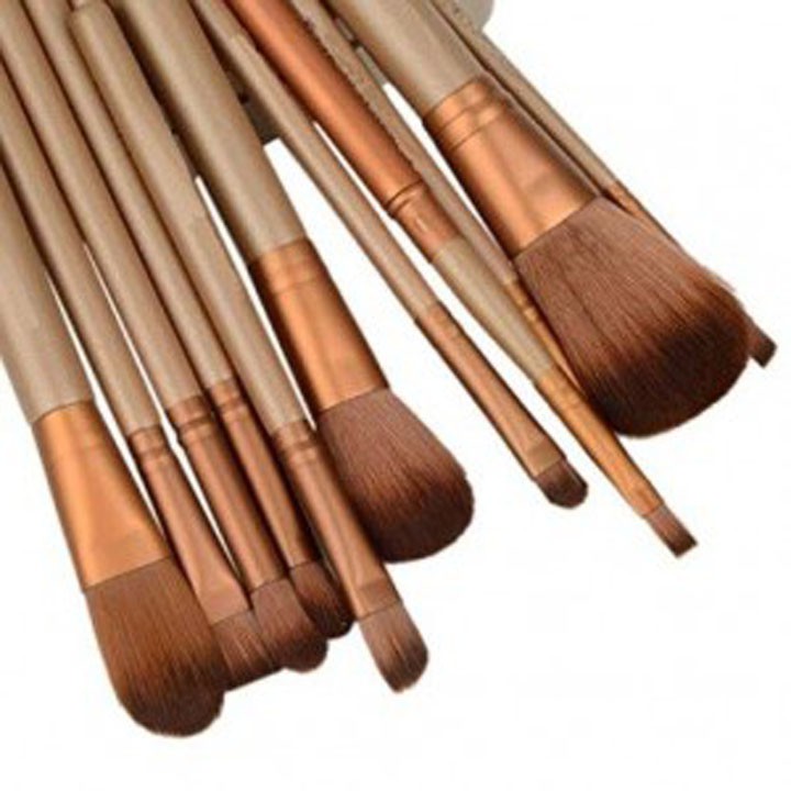 BỘ CỌ TRANG ĐIỂM 12 món kèm hộp đựng sang trọng