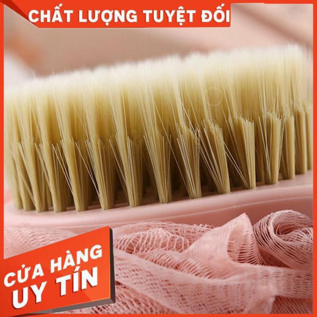 [Hàng xuất nhật cao cấp fullbox] Cây chà lưng khi tắm, cây cọ lưng 2in1