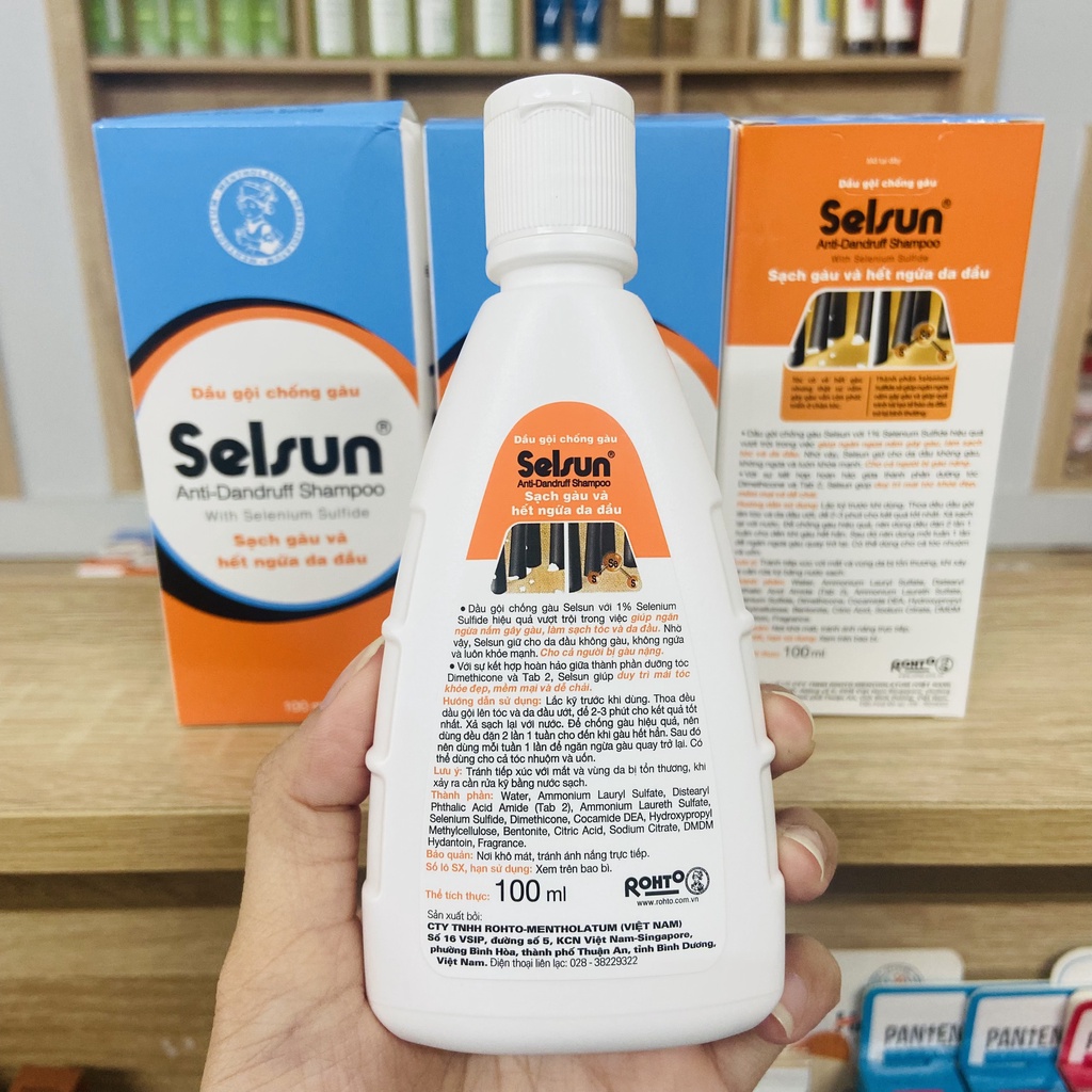 Dầu gội chống gàu Selsun 100ml